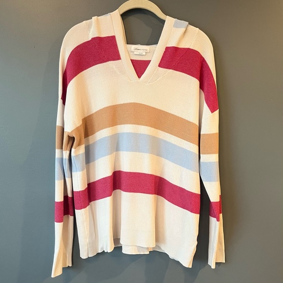 Lovers + Friends Wannabe Sweater in Native Stripe - Picture 3 of 7